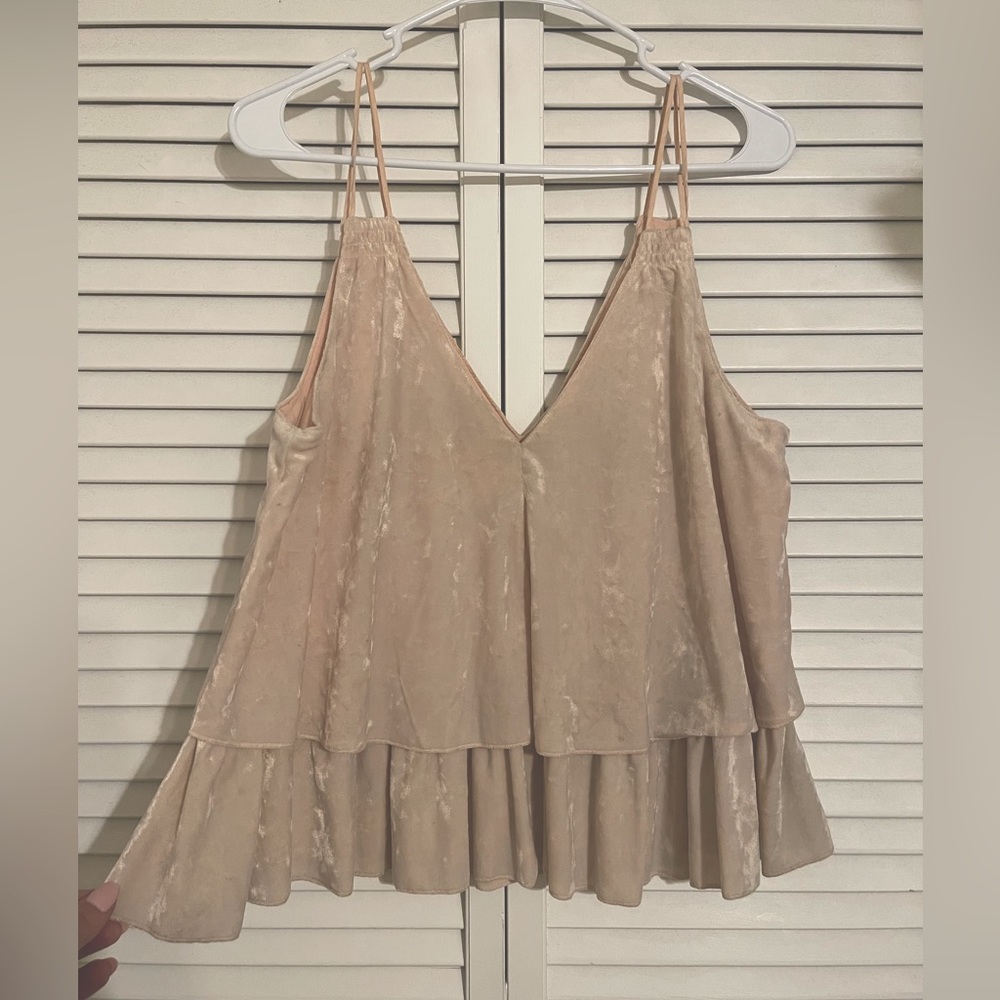 Aerie velvet top- Size M
